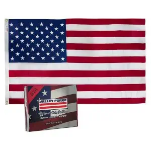 drapeau americain 3x5 nylon brodé