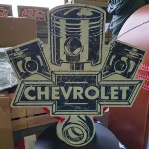 Panneau publicitaire Chevrolet Motors