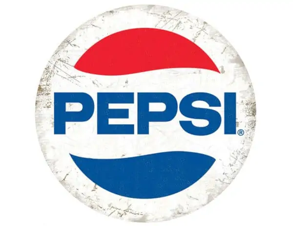 Plaque publicitaire de décoration murale 5166 PC19 Pepsi