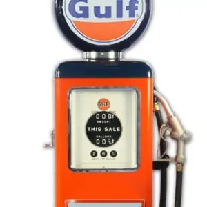 Pompe à essence americaine 8 Ball Gulf Gasoline