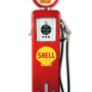 Pompe à essence americaine 8 Ball Shell Gasoline