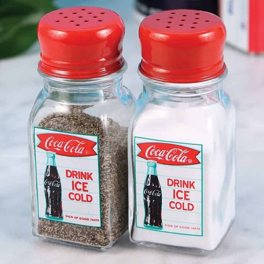 Shaker au sel et au poivre Distributeur automatique Coca Cola avec Caddy  1993 -  France