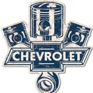 Panneau publicitaire Chevrolet Motors