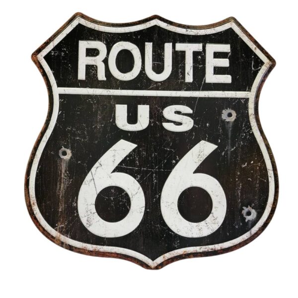 route us 66 xl 58cm alu en relief