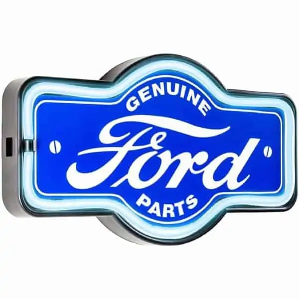 Enseigne neon led decoration americaine murale Ford Genuine Parts