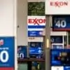 Enseigne de station service Exxon