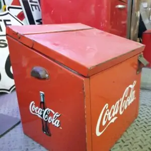 Glaciere Cooler Vintage Coca-Cola Brocante Americaine