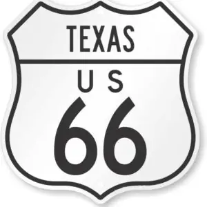 Route 66 12115 Texas