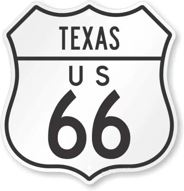 Route 66 12115 Texas