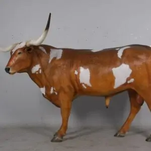 Statue De Taureau Texan Long Horn