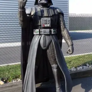 Réplique de Dark Vador - Darth Vader célèbre seigneur Sith et personnage célèbre du cinéma à Hollywood.