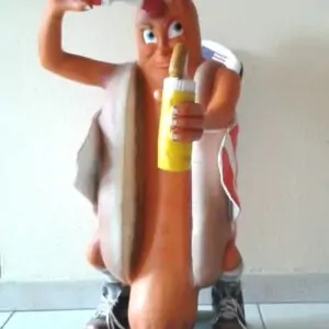 Petit Hotdog Comptoir Taille 85cm