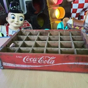 Caisse En Bois De Transport De Bouteilles De Soda Dr Pepper Coca Cola 49 6