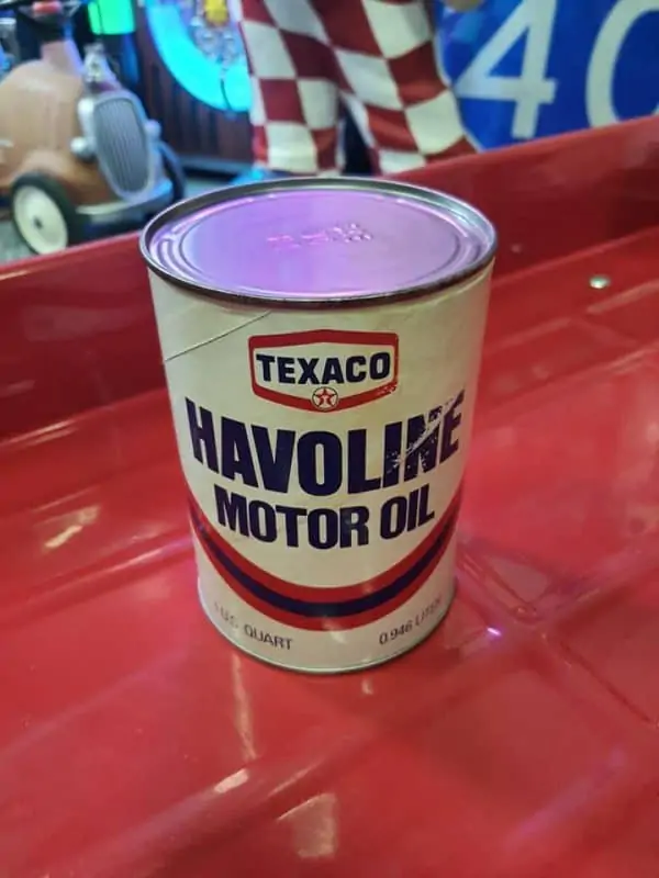 Bidon Motor Oil Texaco Havoline