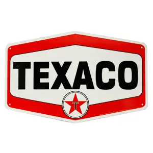 Texaco Hex Sign Large