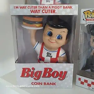 tirelire bob's big boy avec hamburger frichs version special usa rare find