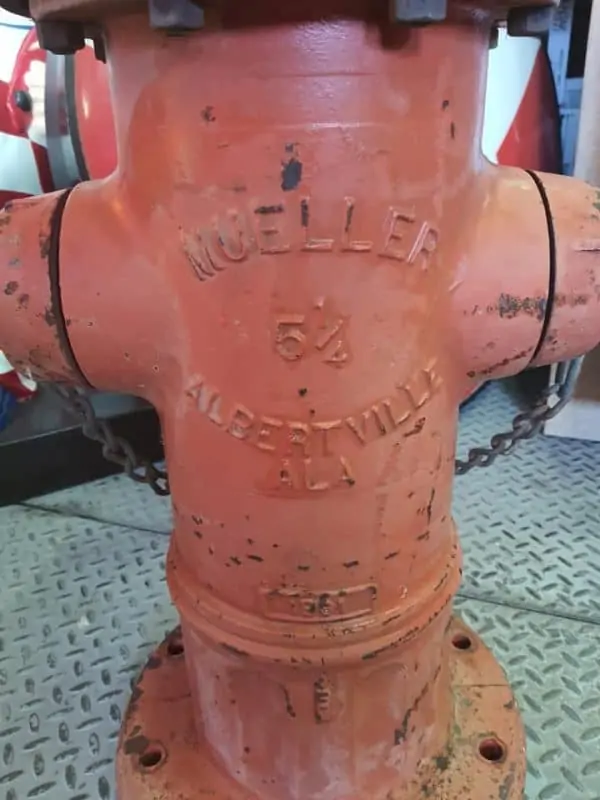 bouche a incendie americaine mueller fire hydrant albertville al goodies, collectibles a4pg