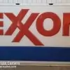 enseigne vintage de station service exxon – 220cm x 120cm