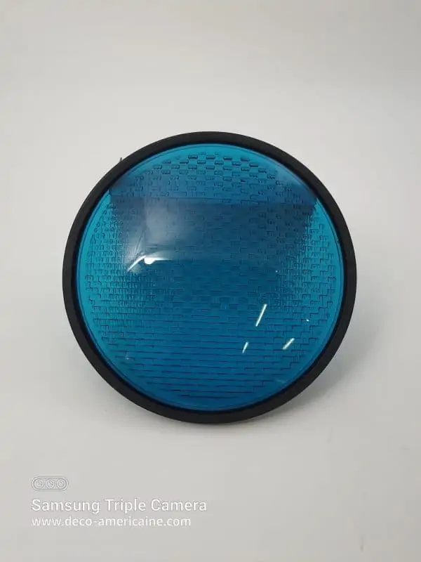 lentilles en verre pour feux de circulation americains verte 31.5cm