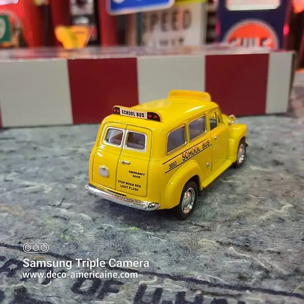 1950 chevy suburban school bus miniature échelle 1/38 12.70cm