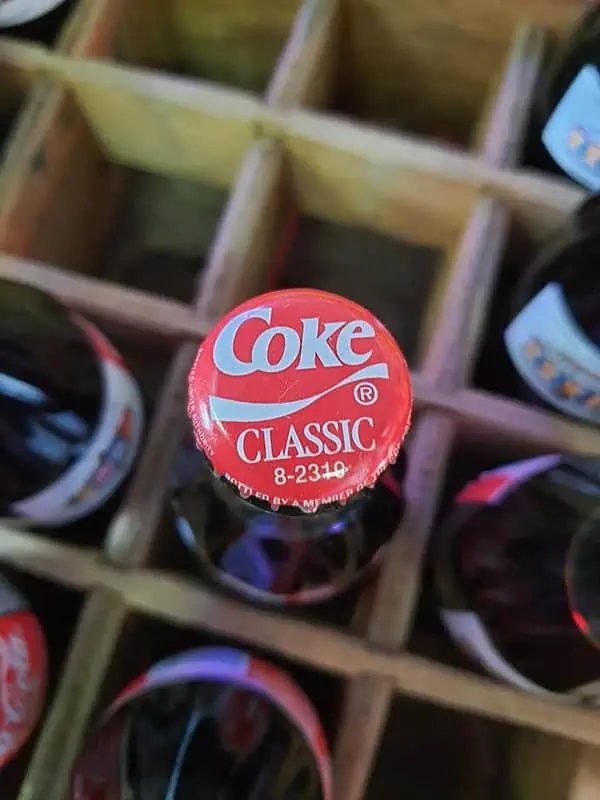 pack caisse coca cola + bouteilles superbowl finale 1998 et finale 1999