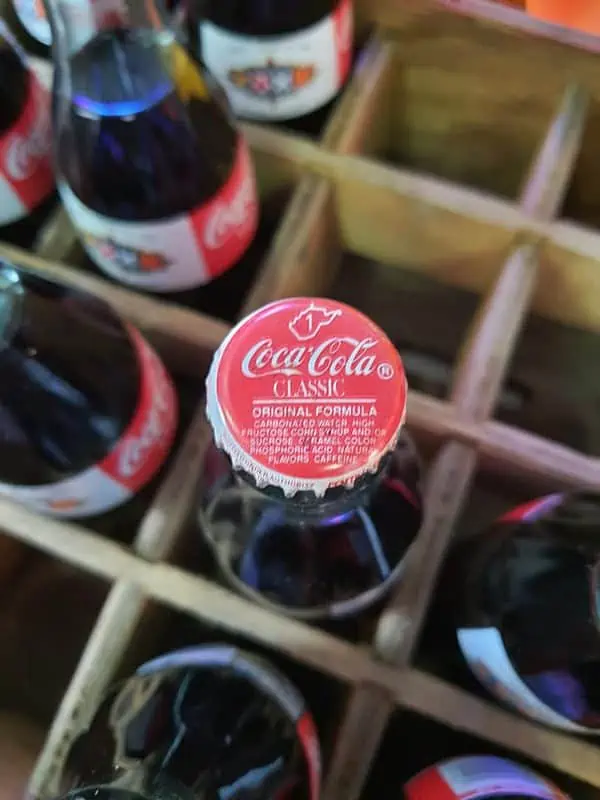 pack caisse coca cola + bouteilles superbowl finale 1998 et finale 1999
