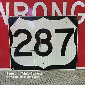 panneau routier américain state road 71 61x61cm (copie)