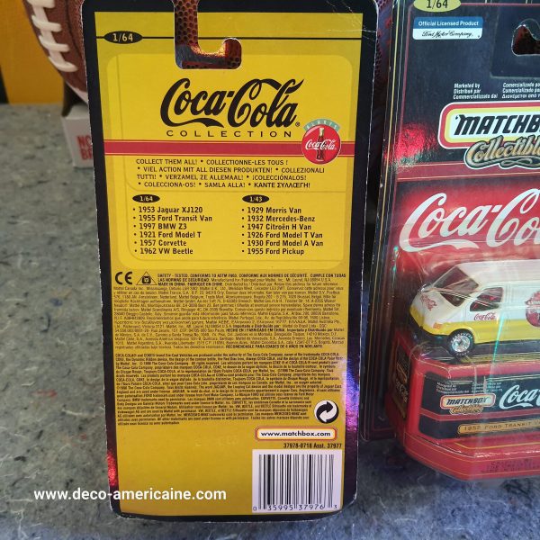 coca cola matchbox collectibles 1/64ème hydroplane