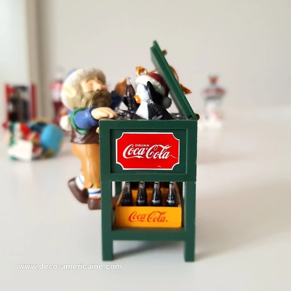 décoration de noël ornement de sapin de noël coca cola vintage 1980's / 1990's (copie)