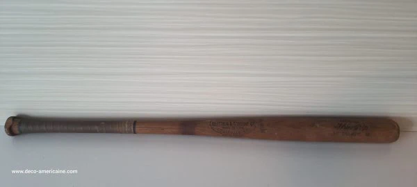 batte de baseball "louisville" vintage en bois
