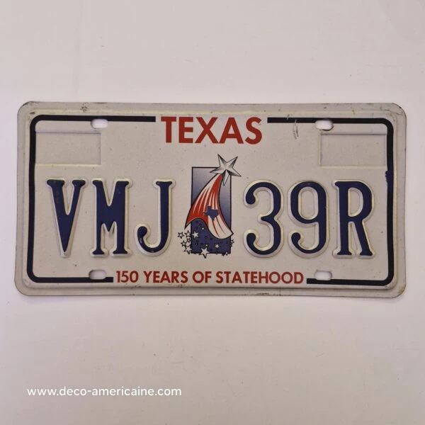 plaque d'immatriculation américaine texas "truck" 6584