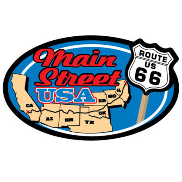 magnet made in usa route 66 main street