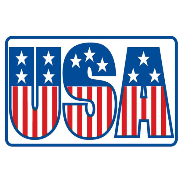 magnet made in usa stars & stripes on usa