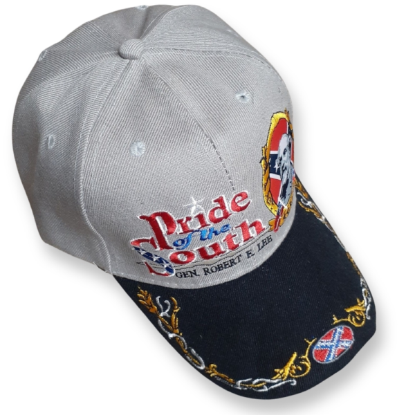 casquette de baseball sudiste drapeau confédéré pride of the south robert e. lee