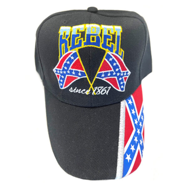 casquette de baseball sudiste drapeau confédéré rebel and proud of it (copie)